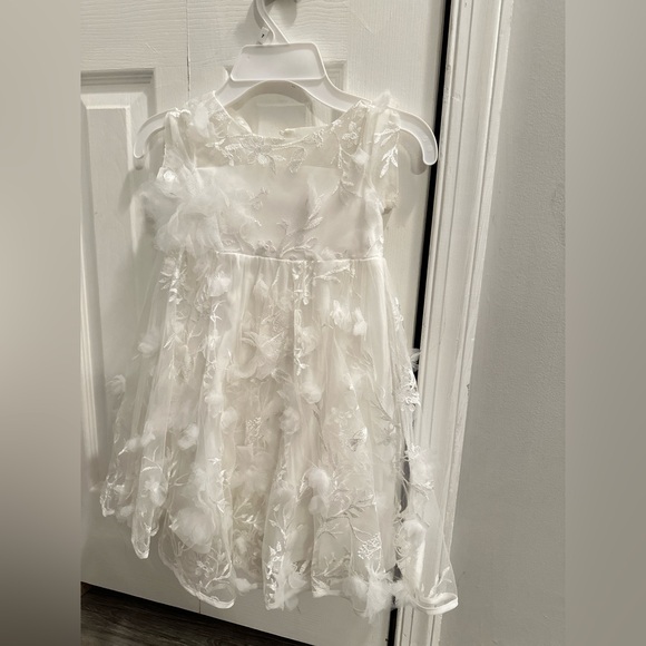 MARCHESA NOTTE KIDS' LITTLE GIRL'S & GIRL'S POSEY DRESS IN IVORY - Picture 7 of 8